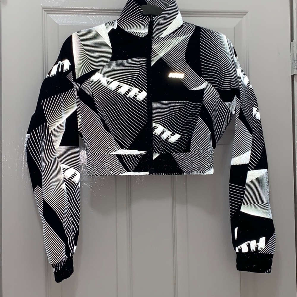 NWT KITH CROP ZIP TOP JACKET